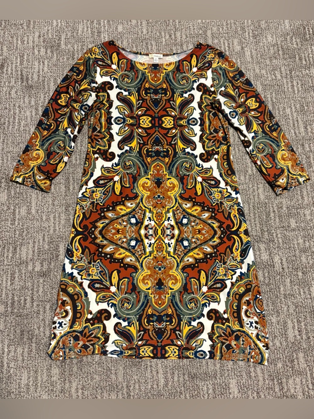 Haani women’s 3/4 sleeve dress size Medium